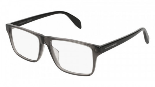 Alexander McQueen AM0147OA Eyeglasses, 001 - BLACK