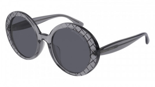 Bottega Veneta BV0197SA Sunglasses, 001 - GREY with GREY lenses