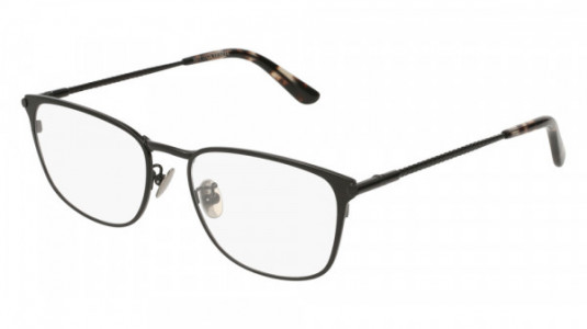 Bottega Veneta BV0186O Eyeglasses, 001 - BLACK