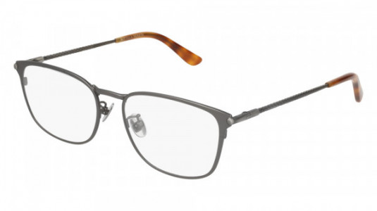 Bottega Veneta BV0186O Eyeglasses, 002 - SILVER