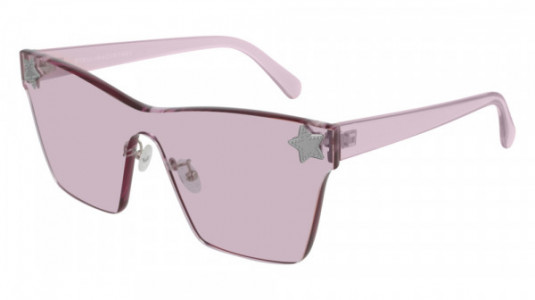 Stella McCartney SC0169S Sunglasses, 001 - PINK with PINK lenses