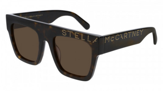 Stella McCartney SC0170S Sunglasses, 005 - HAVANA with BROWN lenses