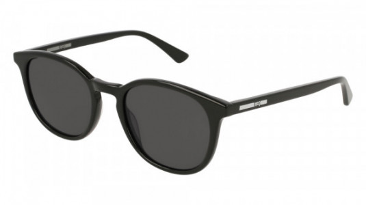 McQ MQ0123S Sunglasses, 001 - BLACK with GREY lenses