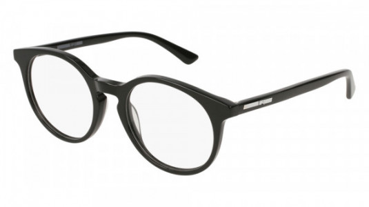 McQ MQ0129O Eyeglasses, 001 - BLACK