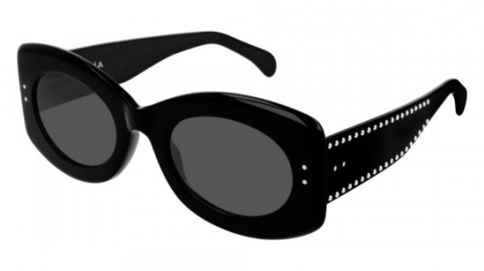 Azzedine Alaïa AA0013S Sunglasses, 001 - BLACK with GREY lenses