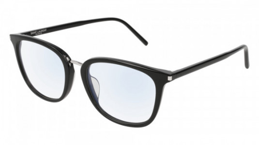 Saint Laurent SL 235/F Eyeglasses, 002 - BLACK
