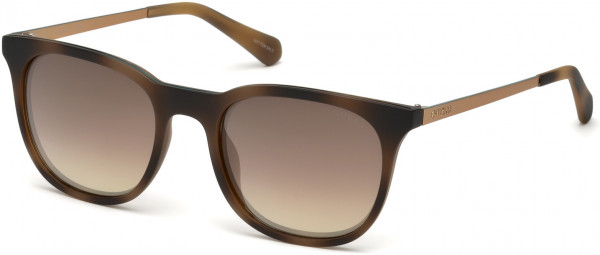 Guess GU6920 Sunglasses, 53G - Blonde Havana / Brown Mirror