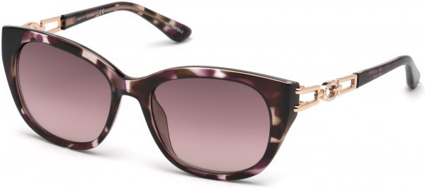 Guess GU7562 Sunglasses, 83Z - Violet/other / Gradient Or Mirror Violet