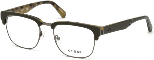 Guess GU1942 Eyeglasses, 097 - Matte Dark Green