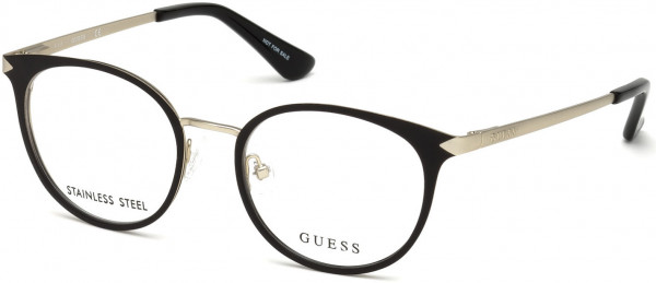 Guess GU2639 Eyeglasses, 002 - Matte Black