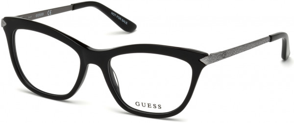 Guess GU2655 Eyeglasses, 005 - Black/other
