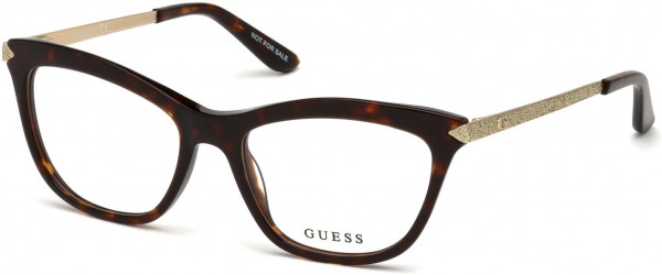 Guess GU2655 Eyeglasses, 052 - Dark Havana