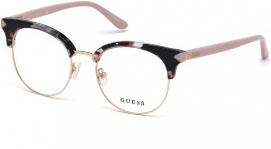 Guess GU2671 Eyeglasses, 055 - Coloured Havana