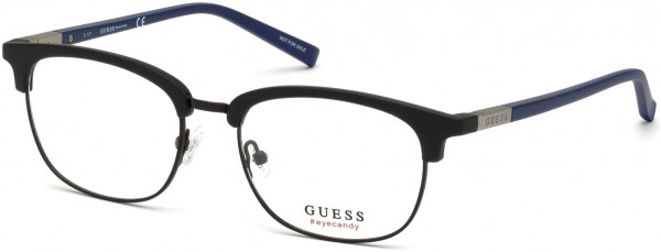 Guess GU3024 Eyeglasses, 002 - Matte Black