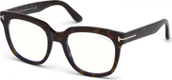 Tom Ford FT5537-B Eyeglasses, 052 - Dark Havana / Dark Havana