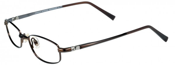 EasyClip O1057 Eyeglasses, 010 SATIN BROWN