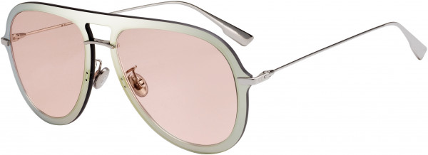 Christian Dior Diorultime 1 Sunglasses, 0XWL Red Gold Coral