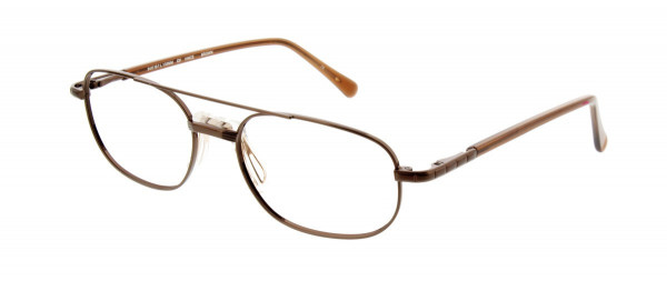ClearVision VINCE II Eyeglasses, Brown