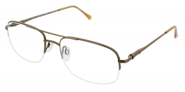 ClearVision WALTER N II Eyeglasses, Gold Antique