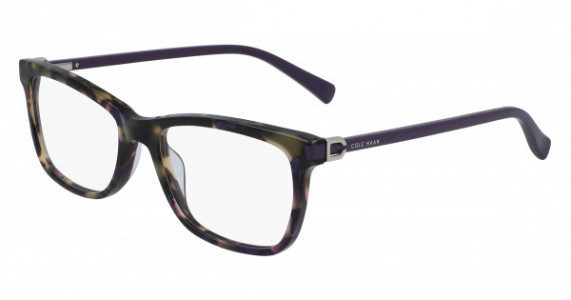 Cole Haan CH5033 Eyeglasses, 280 Purple Tortoise