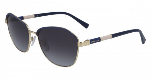 Cole Haan CH7072 Sunglasses, 400 Navy