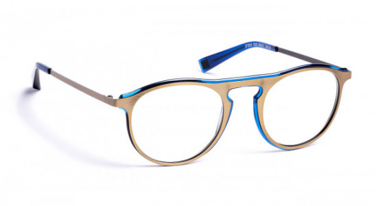 J.F. Rey JF2824 Eyeglasses, ANTIK GOLD / NAVY BLUE (5525)