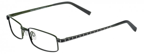 EasyClip P6054 Eyeglasses, MATT BLACK/MATT OLIVE