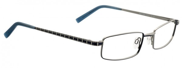 EasyClip P6054 Eyeglasses, MATT GREY/STEEL GREY
