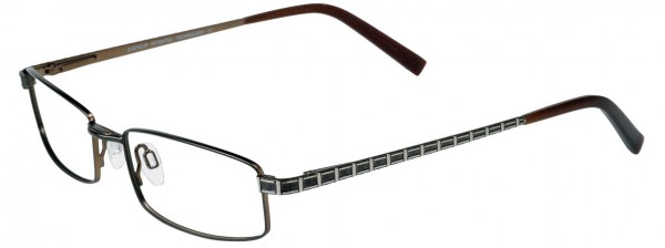 EasyClip P6054 Eyeglasses, SATIN DARK OLIVE GREEN/SATIN B