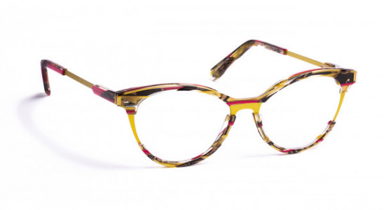 J.F. Rey JF1430SL Eyeglasses, JF1430 5030 LIMITED EDITION RED RECODE/YELLOW (5030)