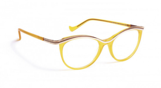 Boz by J.F. Rey HELIX Eyeglasses, ORANGE SPANGLES/GOLD – TOFFEE (6050)