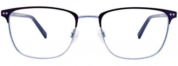 Takumi TK1101 Eyeglasses, 050 - Matt Navy & Light Blue