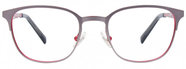 Takumi TK1099 Eyeglasses, 020 - Matt Steel & Red