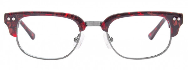 Takumi TK1069 Eyeglasses, 030 - Red & Dark Grey