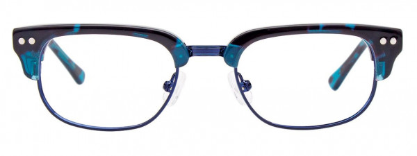Takumi TK1069 Eyeglasses, 050 - Blue Marbled & Navy
