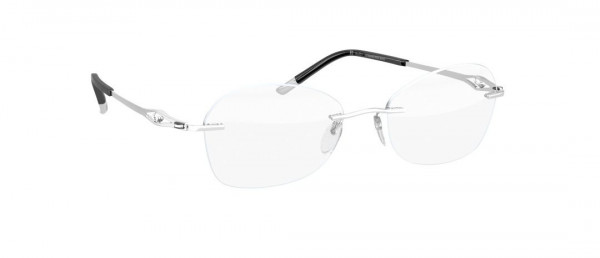 Silhouette Caresse 4486 Eyeglasses, 6050 Silver / Silver Shade