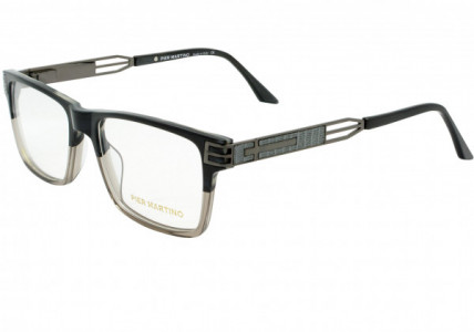Pier Martino PM5752 Eyeglasses, C5 Grey Fade Leather