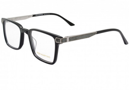 Pier Martino PM5762 Eyeglasses, C1 Black Granite