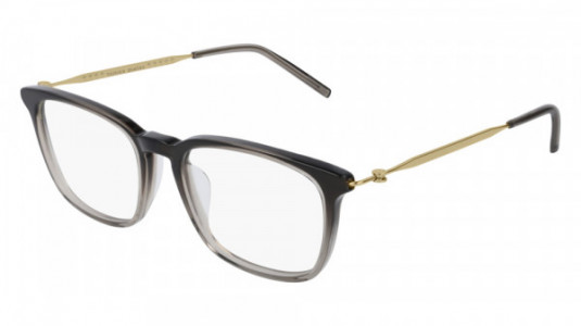 Tomas Maier TM0053O Eyeglasses, 003 - BROWN with GOLD temples