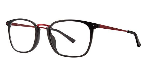 Wired 6081 Eyeglasses, Black/Red