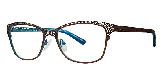 Vivian Morgan 8090 Eyeglasses, Brown/Blue