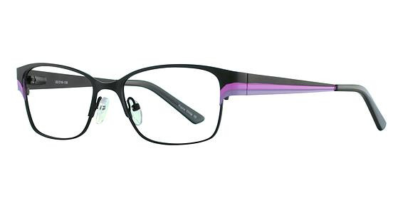 Vivian Morgan 8056 Eyeglasses, Black Prism