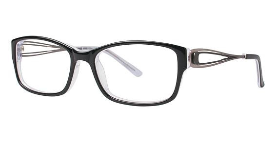 Vivian Morgan 8048 Eyeglasses, Black/White