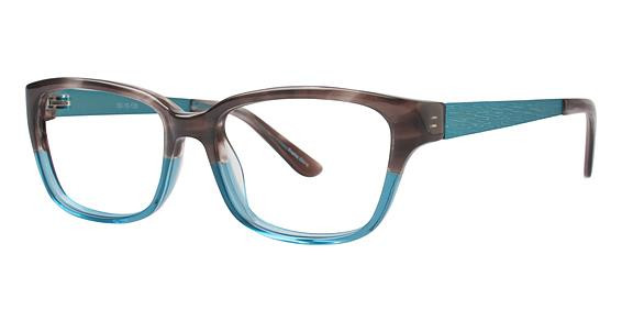 Vivian Morgan 8047 Eyeglasses, Brown/Turquoise