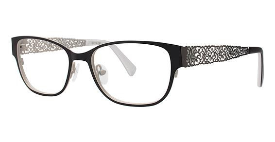 Vivian Morgan 8044 Eyeglasses, Black/White