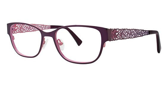 Vivian Morgan 8044 Eyeglasses, Plum/Pink