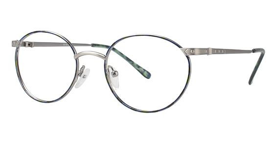 Elan 9158 Eyeglasses, Blue Demi