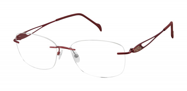 Stepper 96523 SI Eyeglasses, Burgundy F033