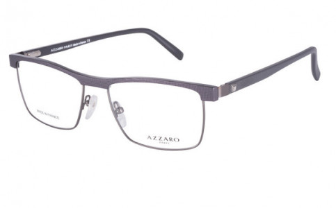 Azzaro AZ31057 Eyeglasses, C1 SILVER/BLACK