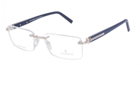 Charriol PC75010 Eyeglasses, C4 SILVER/NAVY